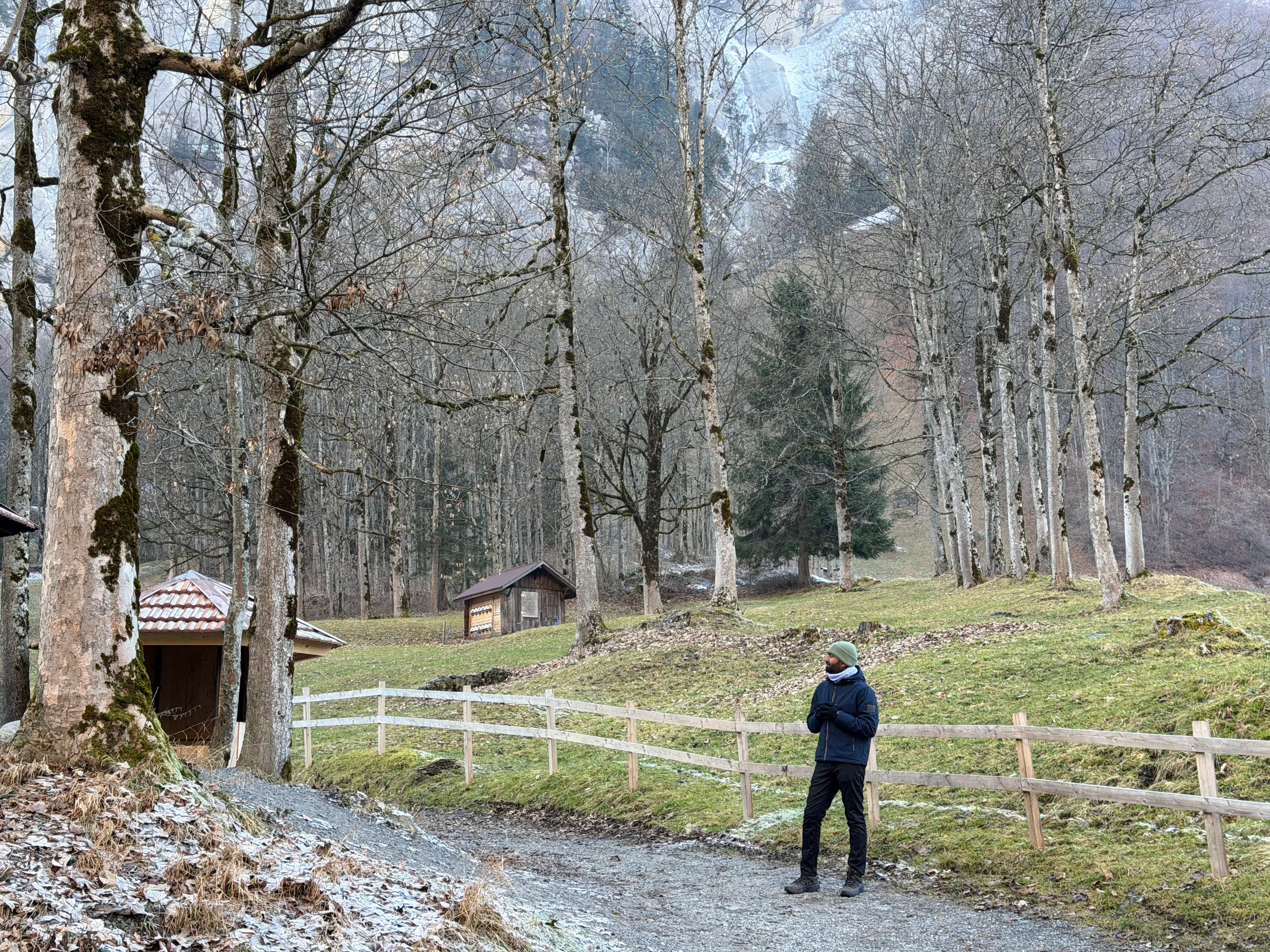 Beautiful waterfalls in Lauterbrunnen!