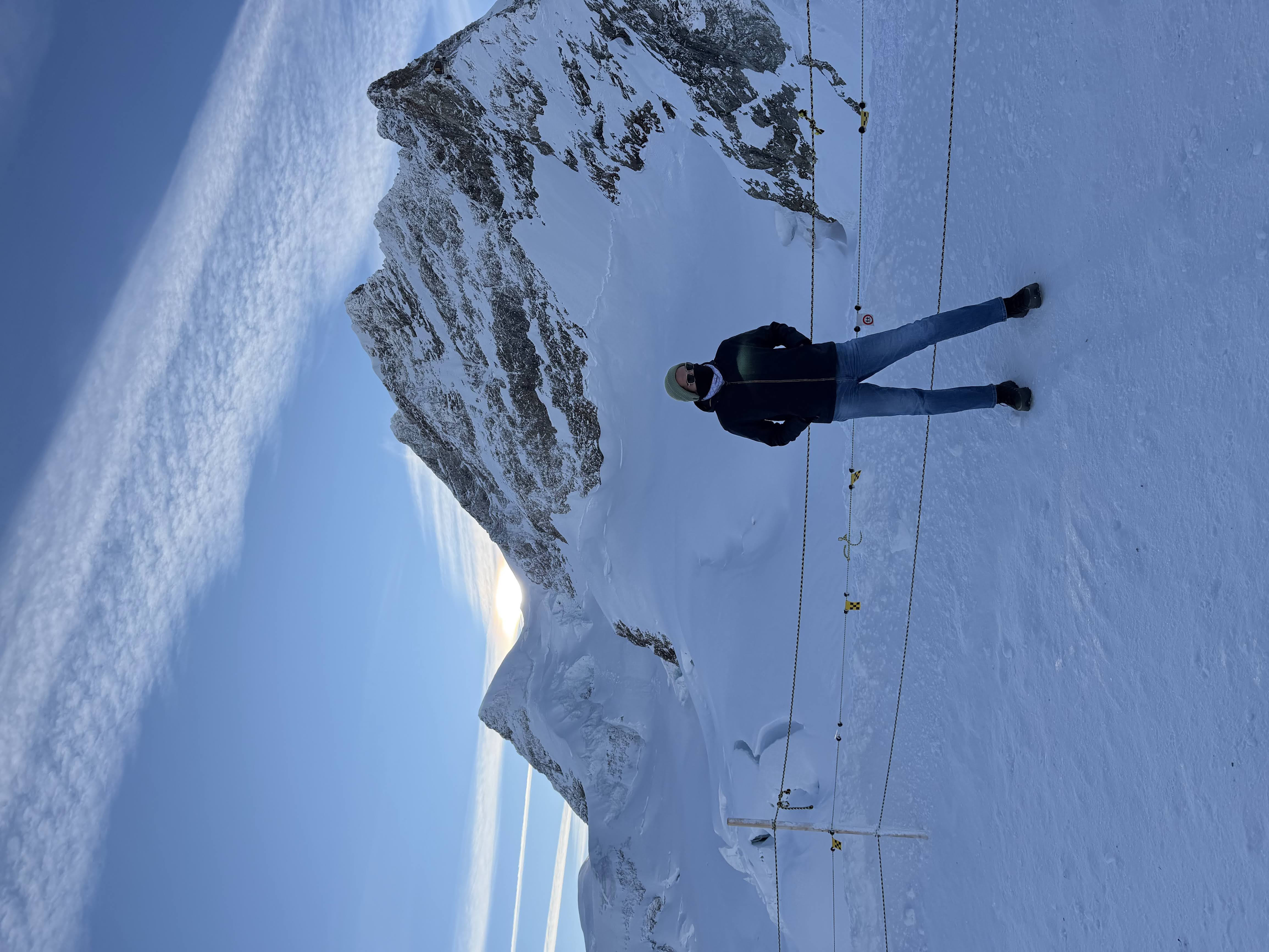 First time seeing glaciers and Alps!